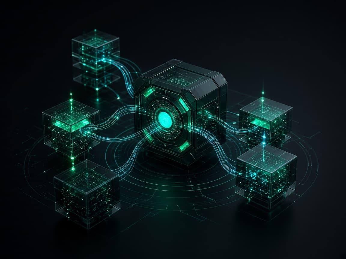 Blockchain and token infrastructure visualization